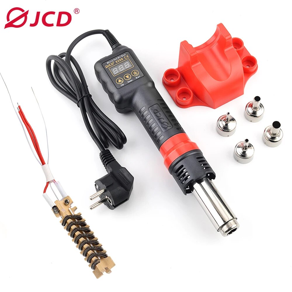 Heat Gun Small - Jcd-micro pistola de ar quente 8208